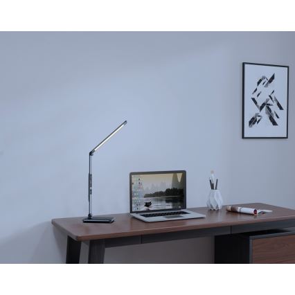 Himmennettävä LED-pöytävalaisin LED/8,5W/230V langaton lataus