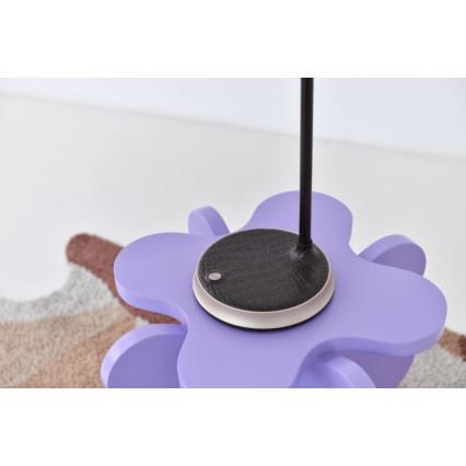 Himmennettävä LED-pöytävalaisin langattomalla latauksella FINCH LED/9W/12/230V ruskea/kulta