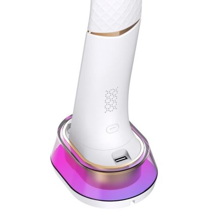 LED RGB Himmennettävä pöytävalaisin langattomalla latauksella CORELLA LED/7W/12/230V valkoinen