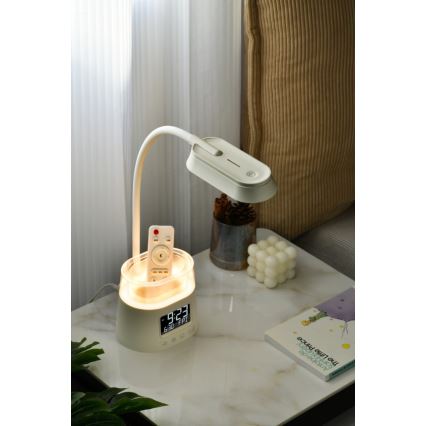 LED RGBW Himmennettävä pöytävalaisin kynän pidike FALCON LED/10W/5V