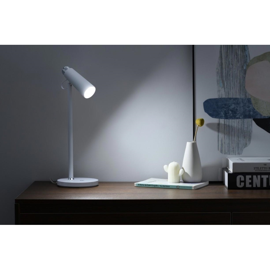 Himmennettävä LED-pöytävalaisin kanssa langaton Qi lataus TIT LED/12W/230V valkoinen