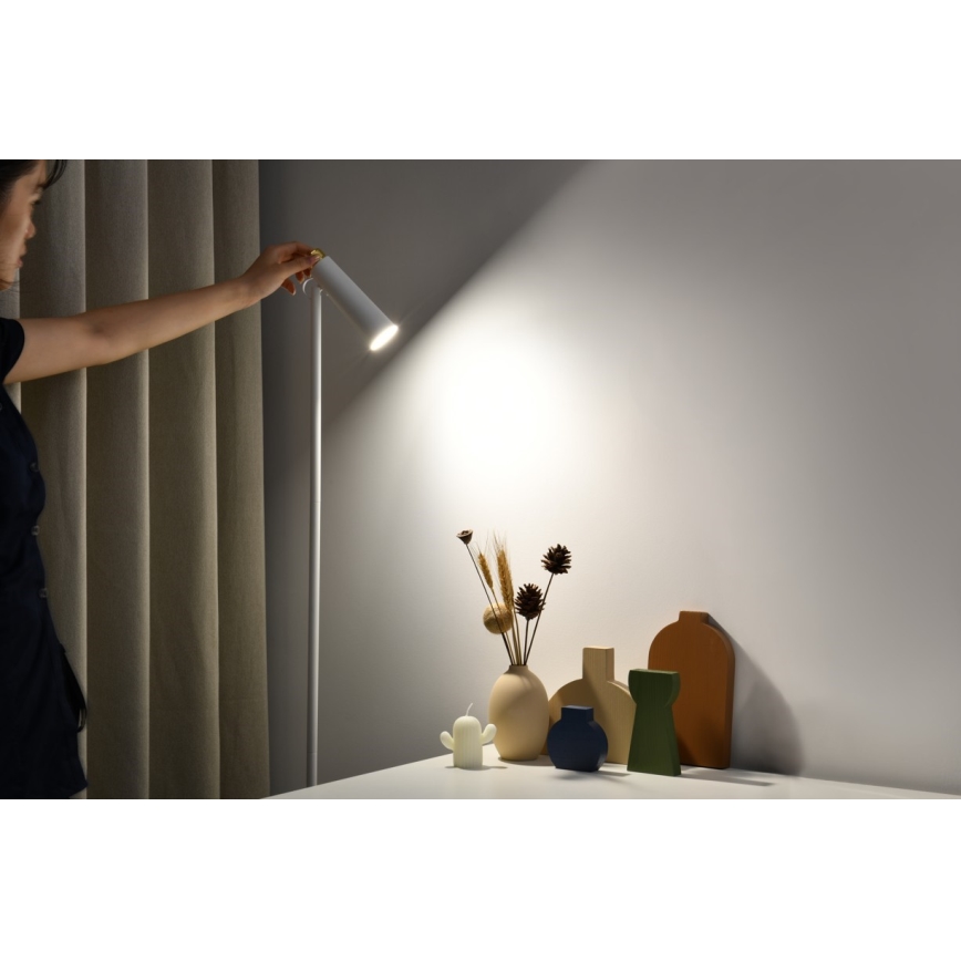 Himmennettävä LED-lattiavalaisin TIT LED/6W/230V valkoinen