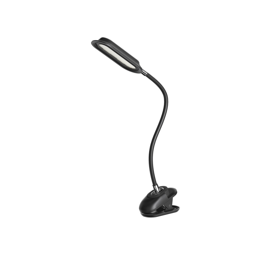 LED+CCT Himmennettävä pöytälamppu klipsillä CLIP LED/7,5W/230V 3000/4200/5000K musta