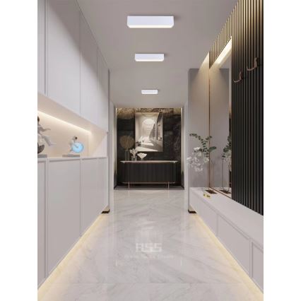 Immax NEO 07072-60 - Himmennettävä LED-kattovalaisin CANTO LED/34W/230V valkoinen Tuya + kauko-ohjaus