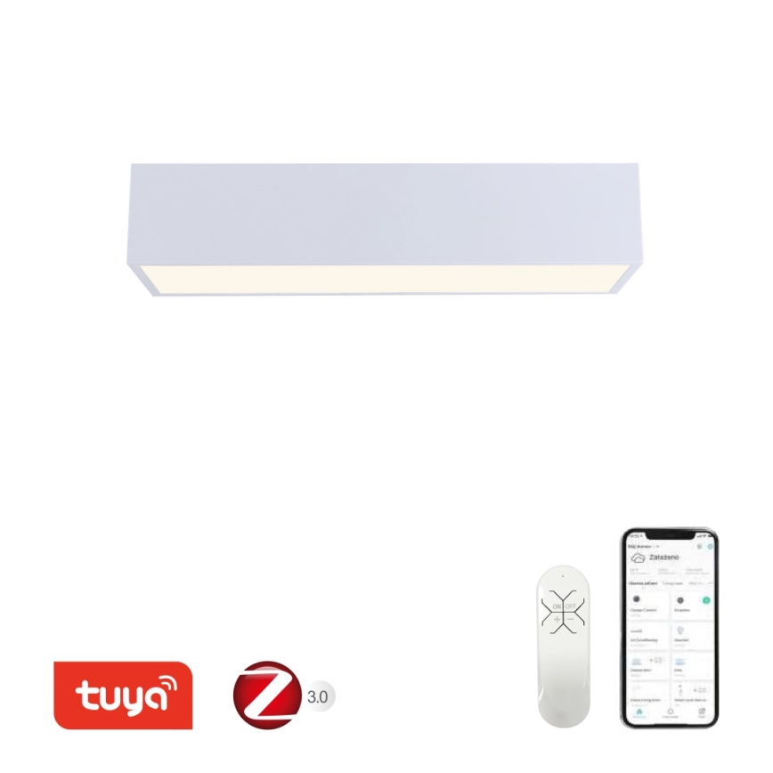 Immax NEO 07072-60 - Himmennettävä LED-kattovalaisin CANTO LED/34W/230V valkoinen Tuya + kauko-ohjaus