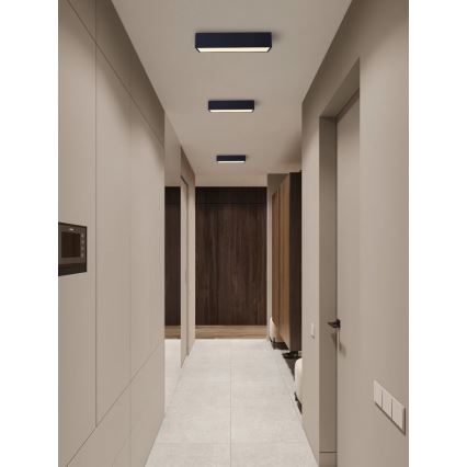 Immax NEO 07074-60 - Himmennettävä LED-kattovalaisin CANTO LED/34W/230V musta Tuya + kauko-ohjaus