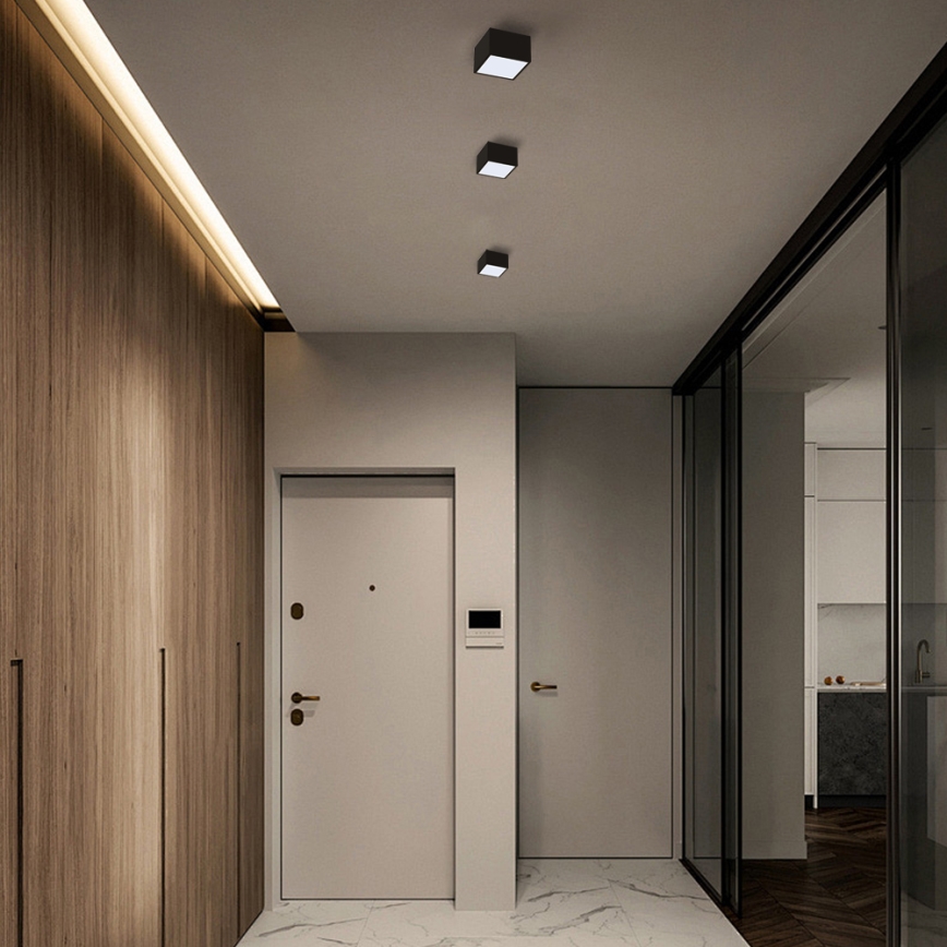 Immax Neo 07074L-15BD - Setti 2x Himmennettävä LED-kattovalaisin CANTO 2xLED/12W/230V + kauko-ohjaus Tuya