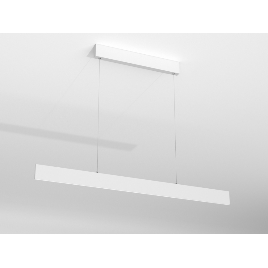 Immax NEO 07075L-LED Himmennettävä kattokruunu johdossa LISTON valkoinen LED/18W/230V + kaukosäädin Tuya