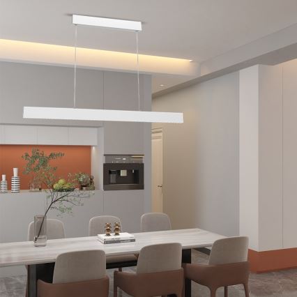 Immax NEO 07075L-LED Himmennettävä riippuvalaisin LISTON valkoinen LED/18W/230V Tuya + kaukosäädin