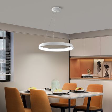 Immax NEO 07079L - Himmennettävä LED-kattokruunu narussa LIMITADO LED/39W/230V 60 cm+DO Tuya