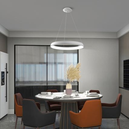 Immax NEO 07079L - Himmennettävä LED-kattokruunu narussa LIMITADO LED/39W/230V 60 cm+DO Tuya