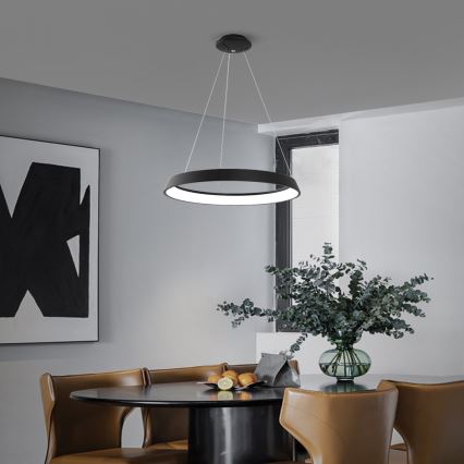 Immax NEO 07080L - Himmennettävä LED-kattokruunu narussa LIMITADO LED/39W/230V 60 cm Tuya