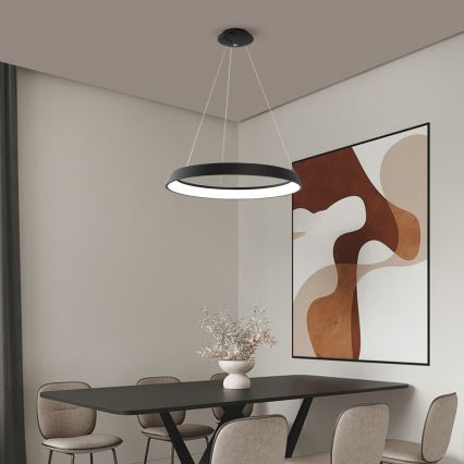 Immax NEO 07080L - Himmennettävä LED-kattokruunu narussa LIMITADO LED/39W/230V 60 cm Tuya