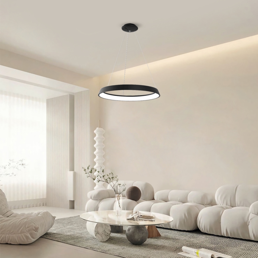 Immax NEO 07080L - Himmennettävä LED-kattokruunu narussa LIMITADO LED/39W/230V 60 cm Tuya