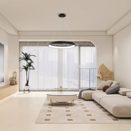 Immax NEO 07080L - Himmennettävä LED-kattokruunu narussa LIMITADO LED/39W/230V 60 cm Tuya