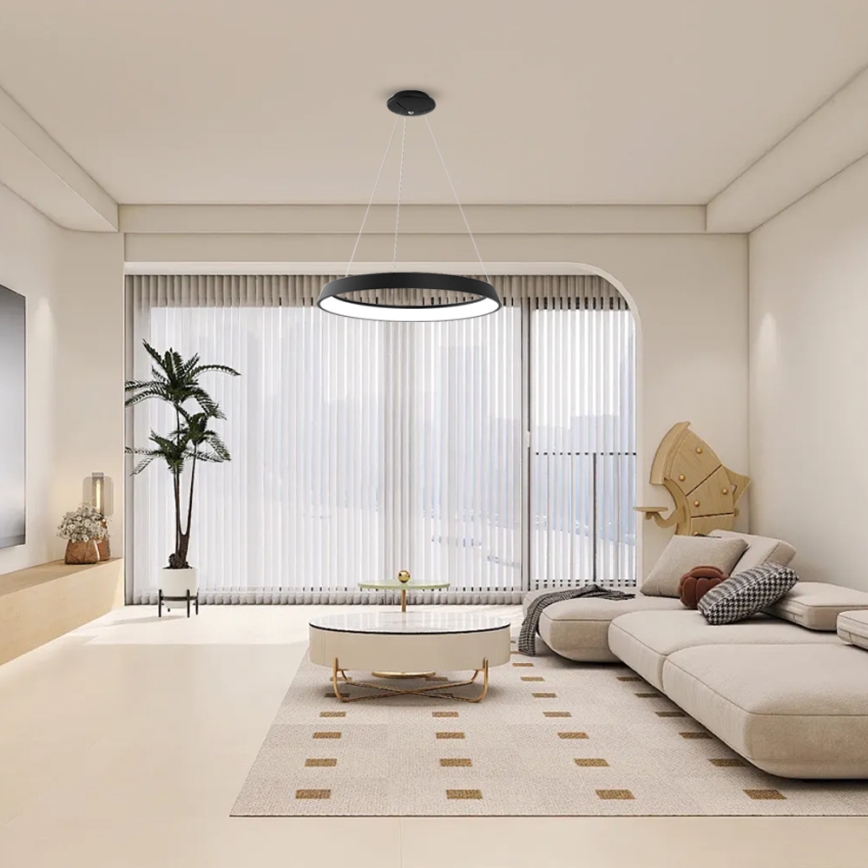 Immax NEO 07080L - Himmennettävä LED-kattokruunu narussa LIMITADO LED/39W/230V 60 cm Tuya