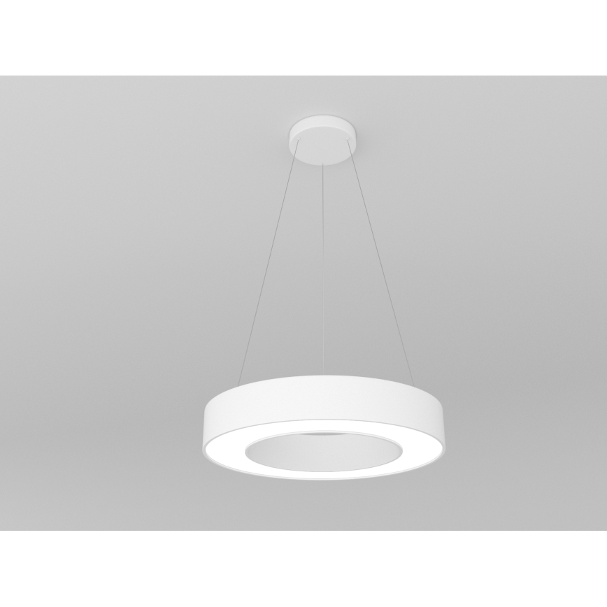 Immax NEO 07091L - Himmennettävä LED-kattokruunu narussa PASTEL LED/52W/230V 60 cm valkoinen Tuya