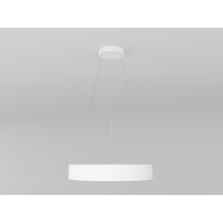 Immax NEO 07091L - Himmennettävä LED-kattokruunu narussa PASTEL LED/52W/230V 60 cm valkoinen Tuya