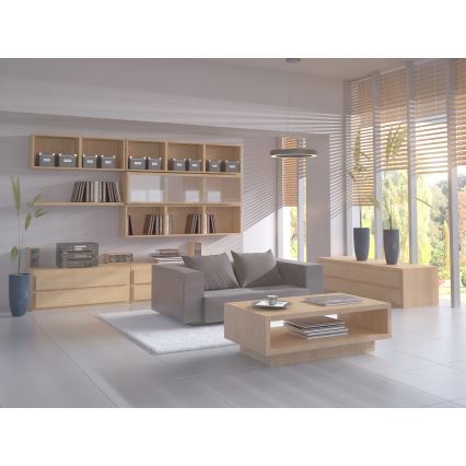 Immax NEO 07091L - Himmennettävä LED-kattokruunu narussa PASTEL LED/52W/230V 60 cm valkoinen Tuya