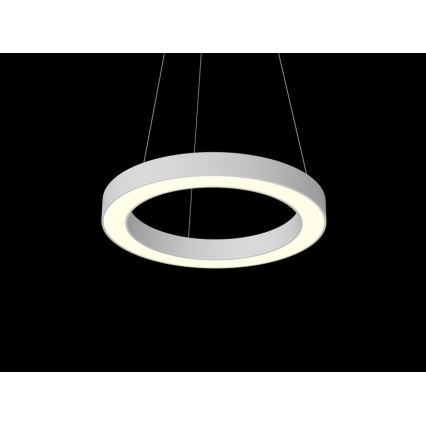Immax NEO 07091L - LED himmennettävä kattovalaisin köydellä PASTEL LED/52W/230V 60 cm valkoinen Tuya + kaukosäädin