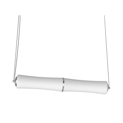 Immax NEO 07102L - Himmennettävä LED-kattokruunu narussa BAMBOOS LED/30W/230V 90 + Kauko-ohjaus Tuya