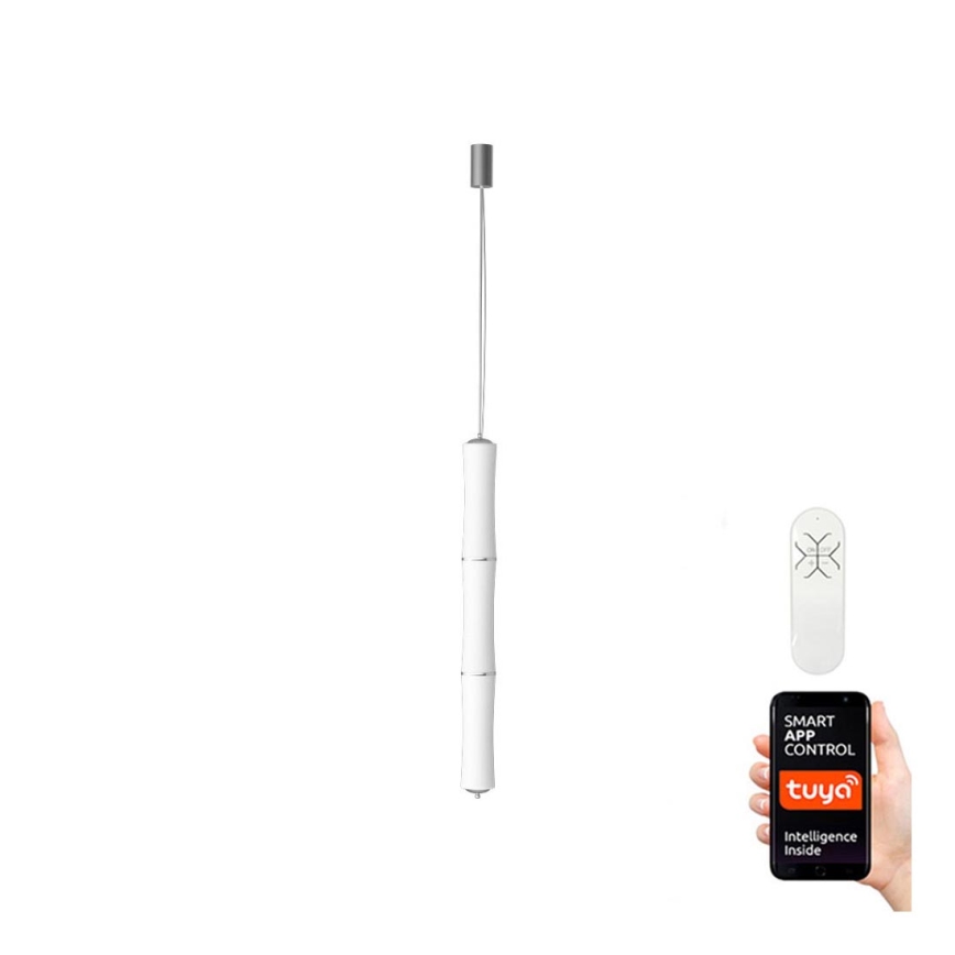 Immax NEO 07104L - Himmennettävä LED-kattokruunu narussa BAMBOOS LED/45W/230V 135 cm Tuya