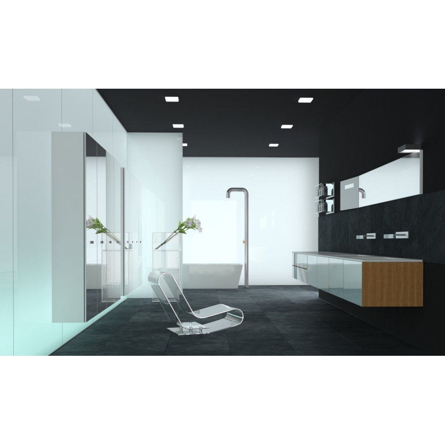 Immax NEO 07110K - LED Himmennettävä kylpyhuoneen upotettava valo PRACTICO LED/24W/230V Tuya