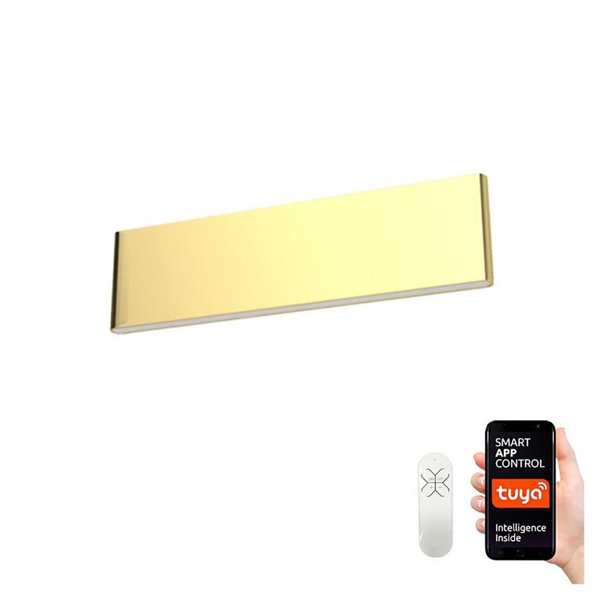 Immax Neo 07129L - LED-himmennettävä seinävalaisin LISTON LED / 8W / 230V kultainen + RC