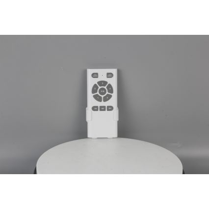 Immax NEO 07141-B - LED Kattotuuletin NEO LITE FRESCO LED/18W/230V Tuya Wi-Fi musta/brown+ kauko-ohjaus