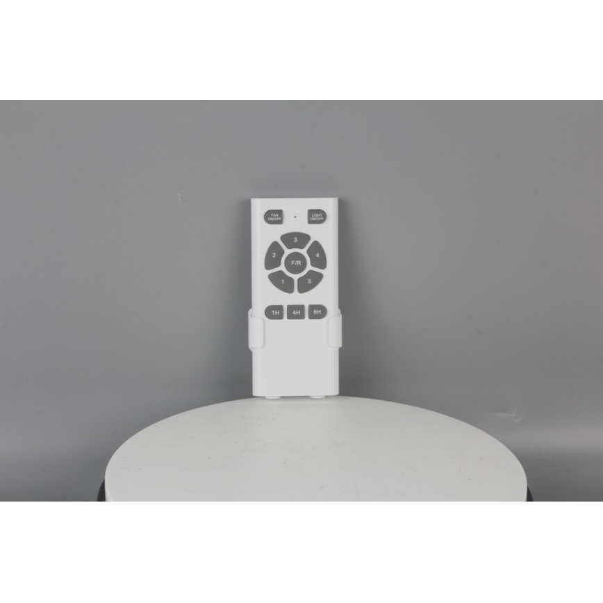 Immax NEO 07141-B - LED Kattotuuletin NEO LITE FRESCO LED/18W/230V Tuya Wi-Fi musta/brown+ kauko-ohjaus