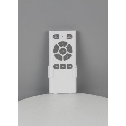 Immax NEO 07141-B - LED Kattotuuletin NEO LITE FRESCO LED/18W/230V Tuya Wi-Fi musta/brown+ kauko-ohjaus