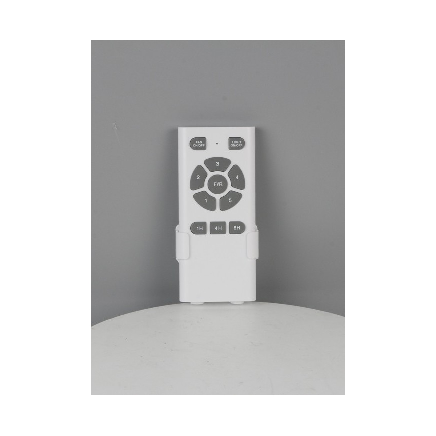 Immax NEO 07141-B - LED Kattotuuletin NEO LITE FRESCO LED/18W/230V Tuya Wi-Fi musta/brown+ kauko-ohjaus