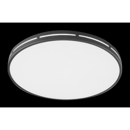 Immax NEO 07145-B42 - Himmennettävä LED-kattovalaisin NEO LITE VISTAS LED/24W/230V Wi-Fi musta + kaukosäädin
