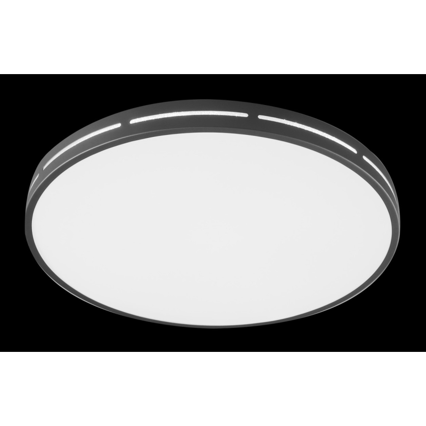 Immax NEO 07145-B42 - Himmennettävä LED-kattovalaisin NEO LITE VISTAS LED/24W/230V Wi-Fi musta + kaukosäädin