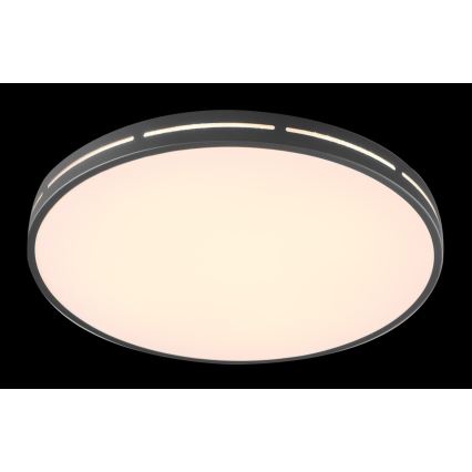 Immax NEO 07145-B42 - Himmennettävä LED-kattovalaisin NEO LITE VISTAS LED/24W/230V Wi-Fi musta + kaukosäädin