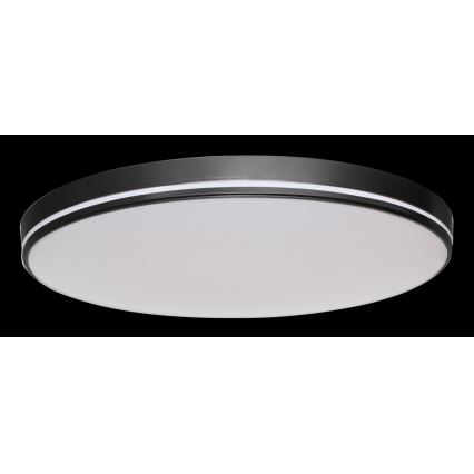 Immax NEO 07148-B40 - Himmennettävä LED-kattovalaisin NEO LITE AREAS LED/24W/230V Tuya Wi-Fi musta +kaukosäädin