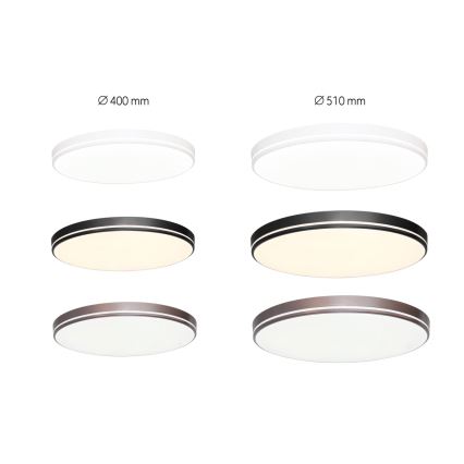 Immax NEO 07149-W51 - Himmennettävä LED-kattovalaisin NEO LITE AREAS LED/48W/230V Tuya Wi-Fi valkoinen + kaukosäädin