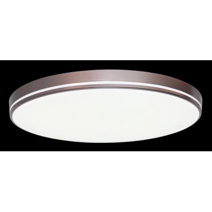 Immax NEO 07150-C51 - Himmennettävä LED-kattovalaisin NEO LITE AREAS LED/48W/230V Tuya Wi-Fi ruskea + kaukosäädin