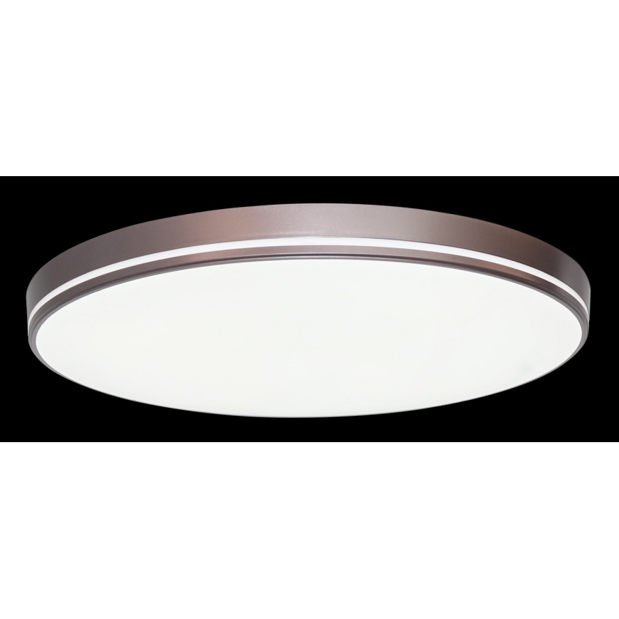 Immax NEO 07150-C51 - Himmennettävä LED-kattovalaisin NEO LITE AREAS LED/48W/230V Tuya Wi-Fi ruskea + kaukosäädin