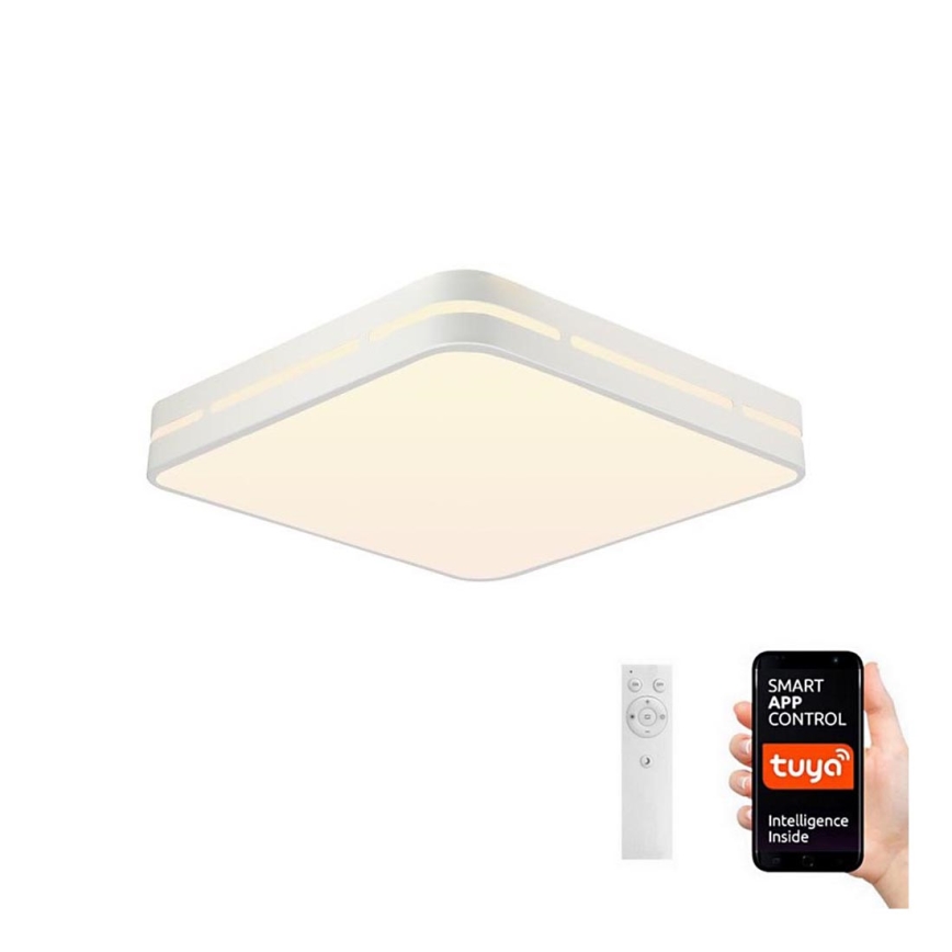 Immax NEO 07155-W42 - LED Himmennettävä kattovalo NEO LITE PERFECTO LED/48W/230V Wi-Fi Tuya valkoinen + kauko-ohjain