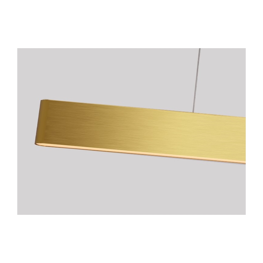Immax NEO 07157-G120X - LED RGB+CCTW Himmennettävä kattokruunu johdossa MILANO LED/40W/230V Tuya kulta