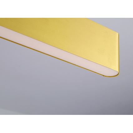 Immax NEO 07157-G120X - LED RGB+CCTW Himmennettävä kattokruunu johdossa MILANO LED/40W/230V Tuya kulta