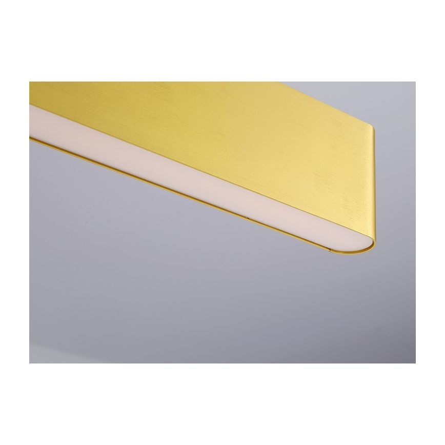 Immax NEO 07157-G120X - LED RGB+CCTW Himmennettävä kattokruunu johdossa MILANO LED/40W/230V Tuya kulta