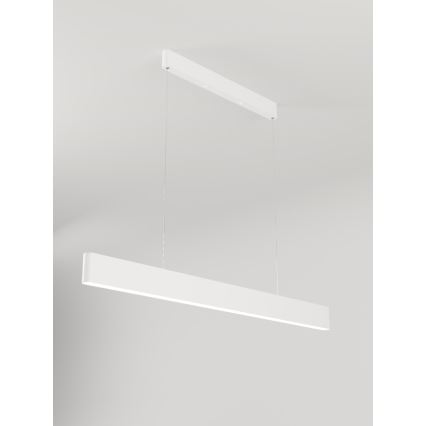 Immax NEO 07157-W120X - LED RGB+CCT Himmennettävä kattokruunu johdossa MILANO LED/40W/230V Tuya valkoinen