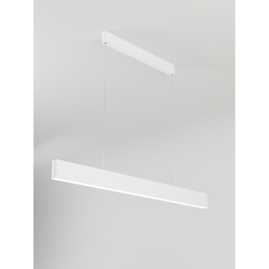 Immax NEO 07157-W120X - LED RGB+CCT Himmennettävä kattokruunu johdossa MILANO LED/40W/230V Tuya valkoinen
