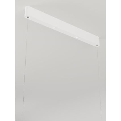 Immax NEO 07157-W120X - LED RGB+CCT Himmennettävä kattokruunu johdossa MILANO LED/40W/230V Tuya valkoinen