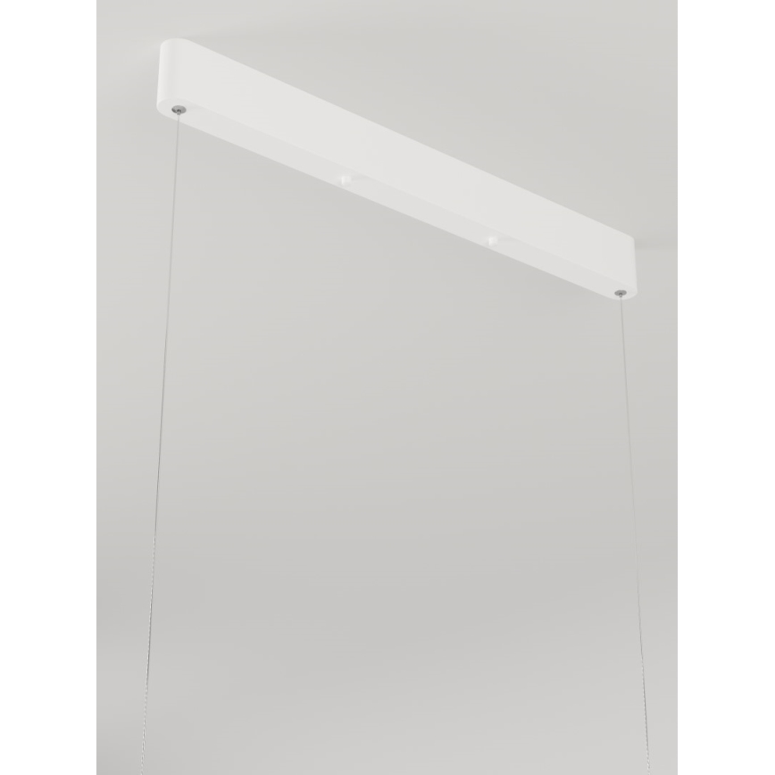 Immax NEO 07157-W120X - LED RGB+CCT Himmennettävä kattokruunu johdossa MILANO LED/40W/230V Tuya valkoinen