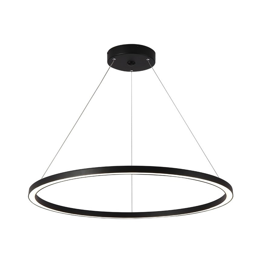 Immax NEO 07158-B80 - LED Himmennettävä riippuvalaisin FINO LED/60W/230V Tuya musta + kaukosäädin
