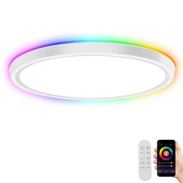 Immax NEO 07164-40 - LED RGB+CCT Himmennettävä kattovalaisin NEO LITE TUDO LED/50W/230V Wi-Fi Tuya +remote hallinta
