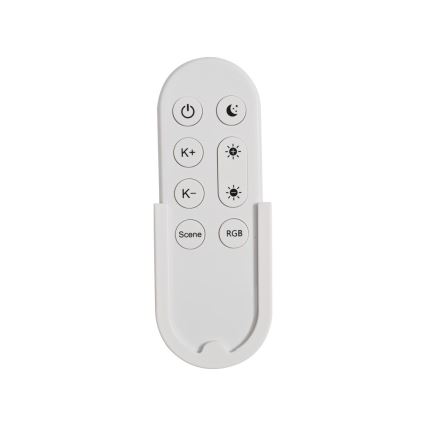 Immax NEO 07166-B40 - LED RGB+CCT Himmennettävä kattovalaisin NEO LITE TUDO LED/50W/230V Wi-Fi Tuya musta + kauko-ohjaus